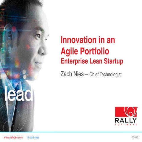 Innovation and Enterprise Lean Startup