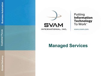 Managed Services Overview