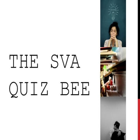SVA Quiz Bee