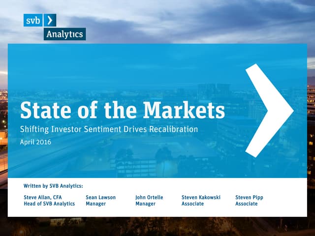 SVB State of the Markets Report 