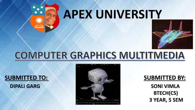 computer graphics multimedia powerpoint presentation.pptx