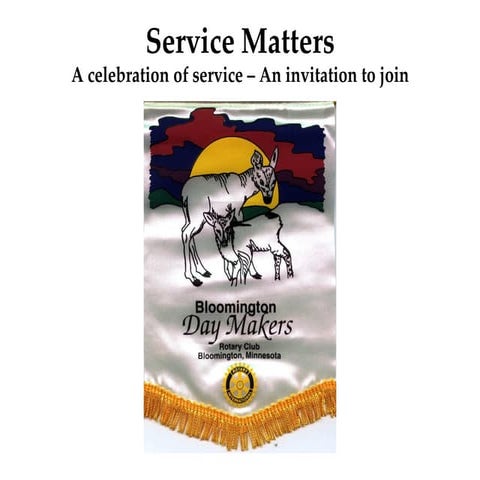 Service Matters Story