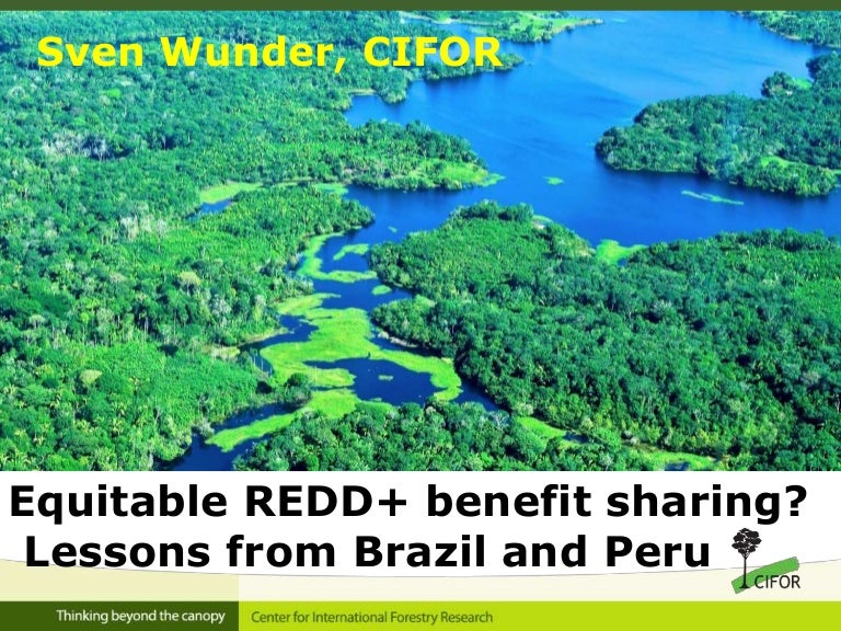 thumbnail of  Equitable REDD+ benefit sharing? Lessons from Brazil and Peru