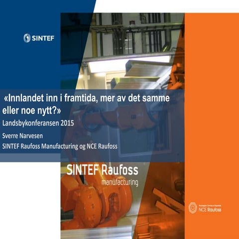 Landsbykonferansen 2015 -Sverre Narvesen