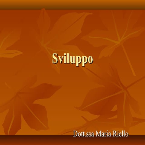 Sviluppopsicologia