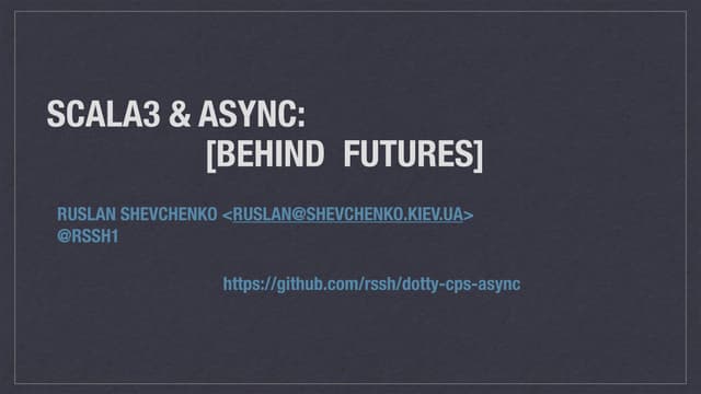 Svitla talks 2021_03_25