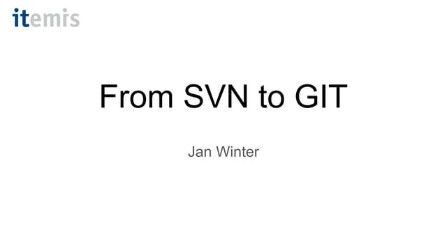 Svn to-git