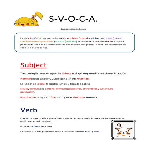 Introducción al Svoca