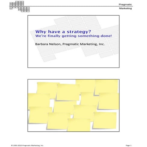 Strategy to execution