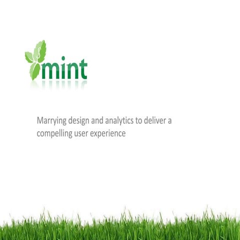 Marrying Design and Analytics to Deliver a Compelling User Experience