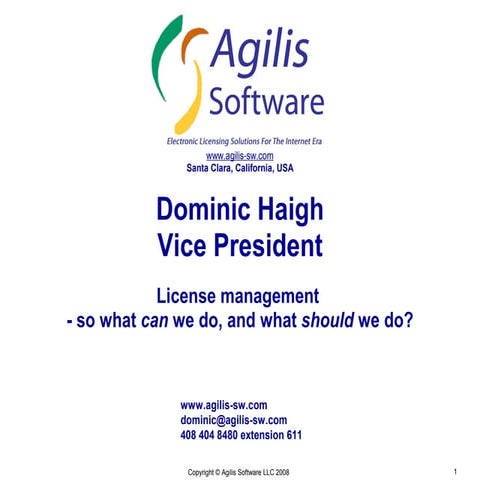 License Management