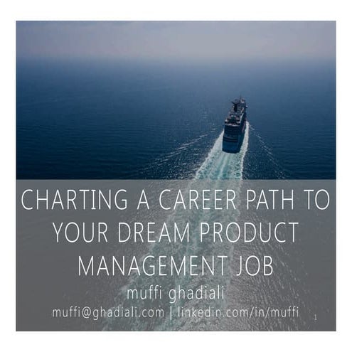 SVPMA: Charting a Career Path to Dream Product Management Job