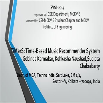 Raga Identification In Carnatic Music | PPT