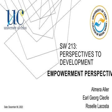 SW-213BPerspectives_Empowerment.pptx Social Work