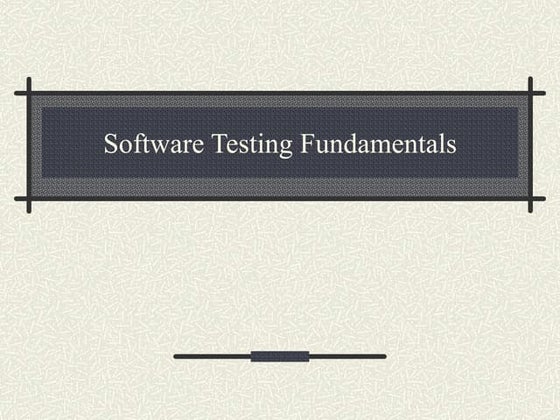 Manual testing | PPT