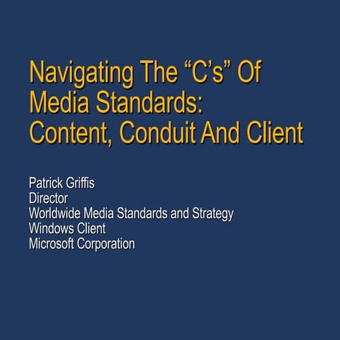 Digital Industry Standards