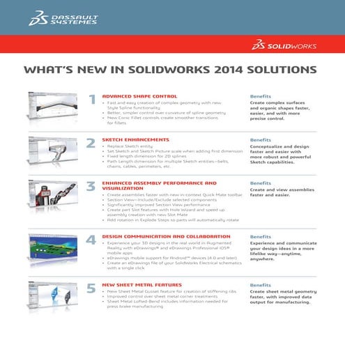 New Features in Solidworks 2017 for Solidworks 2016 Users | PDF