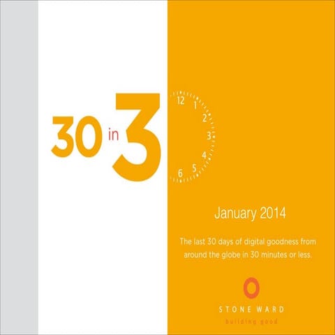 Stone Ward 30 in 30 January 2014