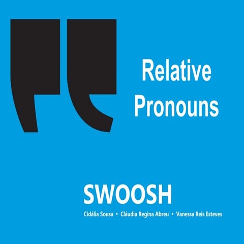 Sw8 relative pronouns