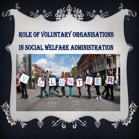 role of voluntary organisation