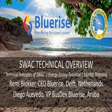 Sea Water Air Conditioning Technical Overview | PDF