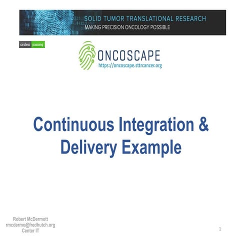 Anatomy of a Continuous Integration and Delivery (CICD) Pipeline