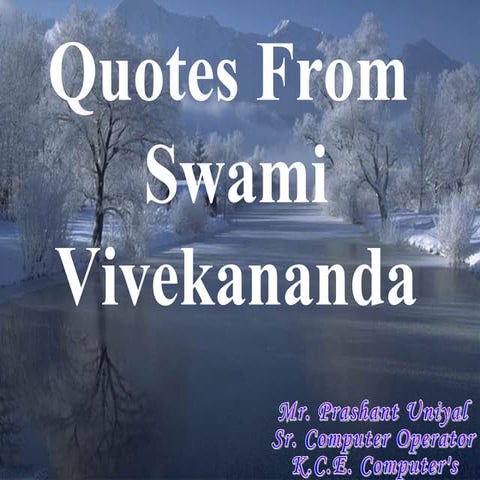Swami Vivekananda Quotes