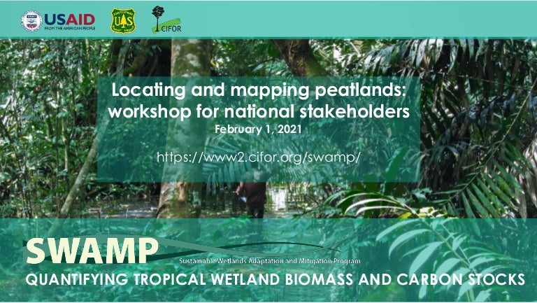 thumbnail of Locating and mapping peatlands: workshop for national