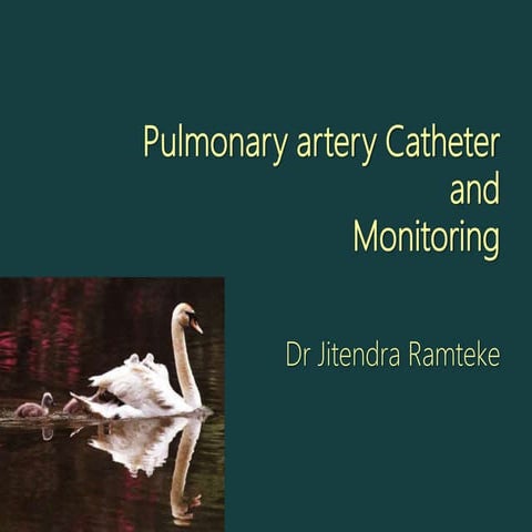 Pulmonary artery Catheter