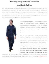 array tracksuit price