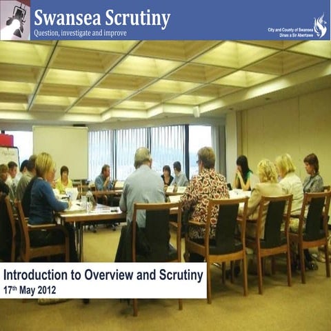 Swansea scrutiny induction 1 p pt[1]