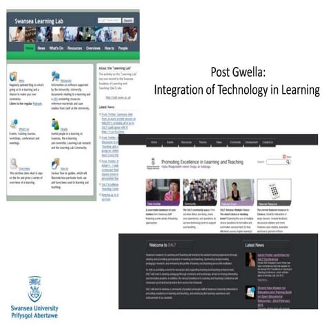 Swansea university post gwella