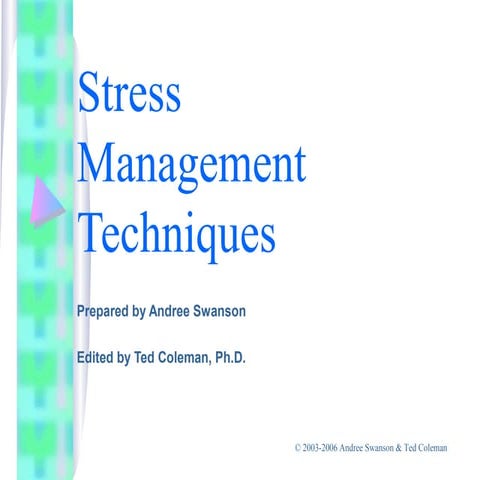 Swanson stress management 042106