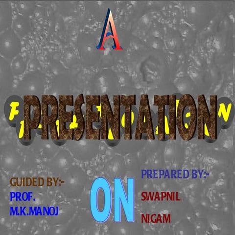 FROTH FLOTATION- SWAPNIL NIGAM