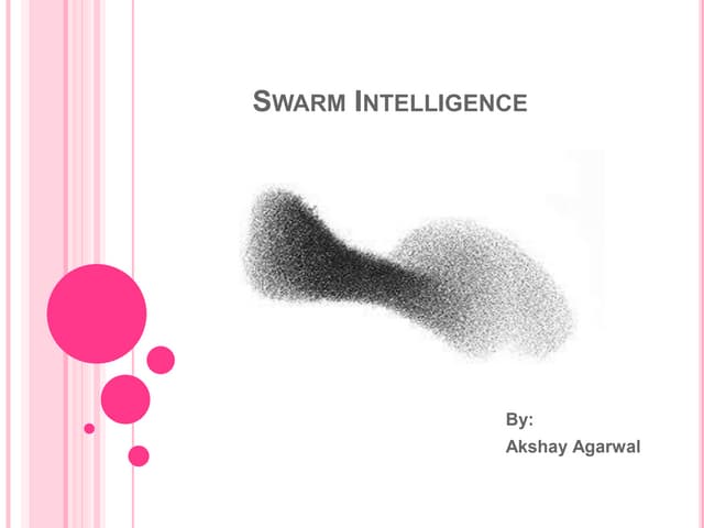 Swarm intelligence | PPT
