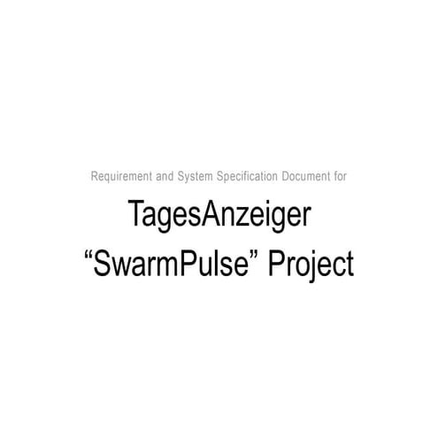 Swarmpulse specifications-document