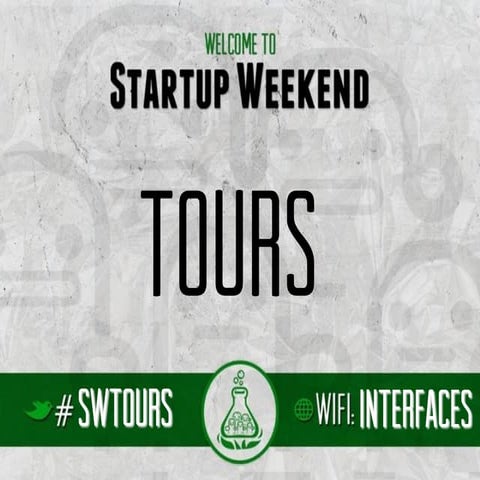 Startup weekend Tours 2014 presentatiom
