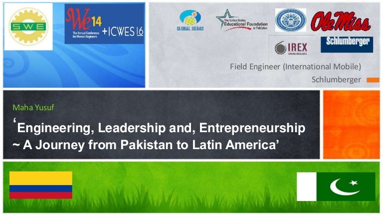 swe14 annual conference talk engineering leadership and entrepre - Schluberger Field Engineer Sample Resume swe14 annual conference talk engineering leadership and entrepre - Schluberger Field Engineer Sample Resume