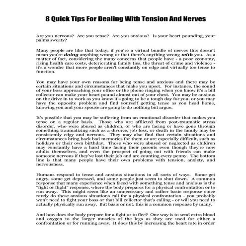 Hyperhidrosis Natural Treatment