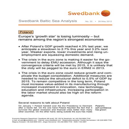 Swedbank Baltic Sea Analysis No. 32/2012