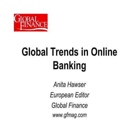 Global Trends in Online Banking
