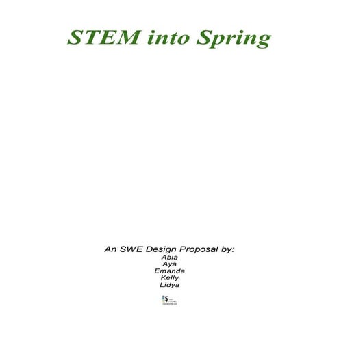 STEM into Spring
