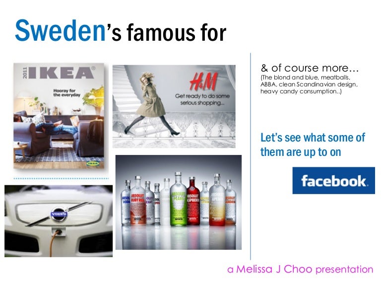 Swedish companies on Facebook