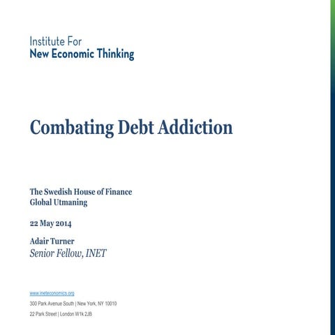 Combating the Debt Addiction