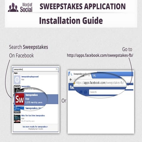 Sweepstakes Installation Guide