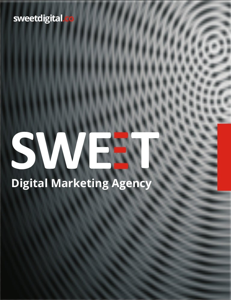 SWEET Digital Marketing Agency Brochure