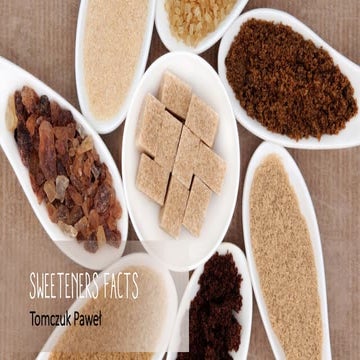 Sweeteners facts