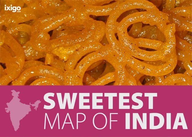 Sweetest Map of India