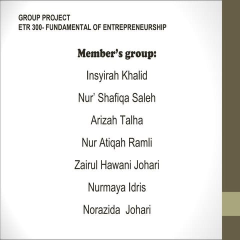 Sample Business Plan Presentation