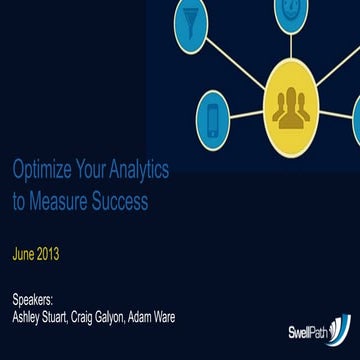 SwellPath - Optimize Your Analytics to Measure Success - PDX DMC 2013